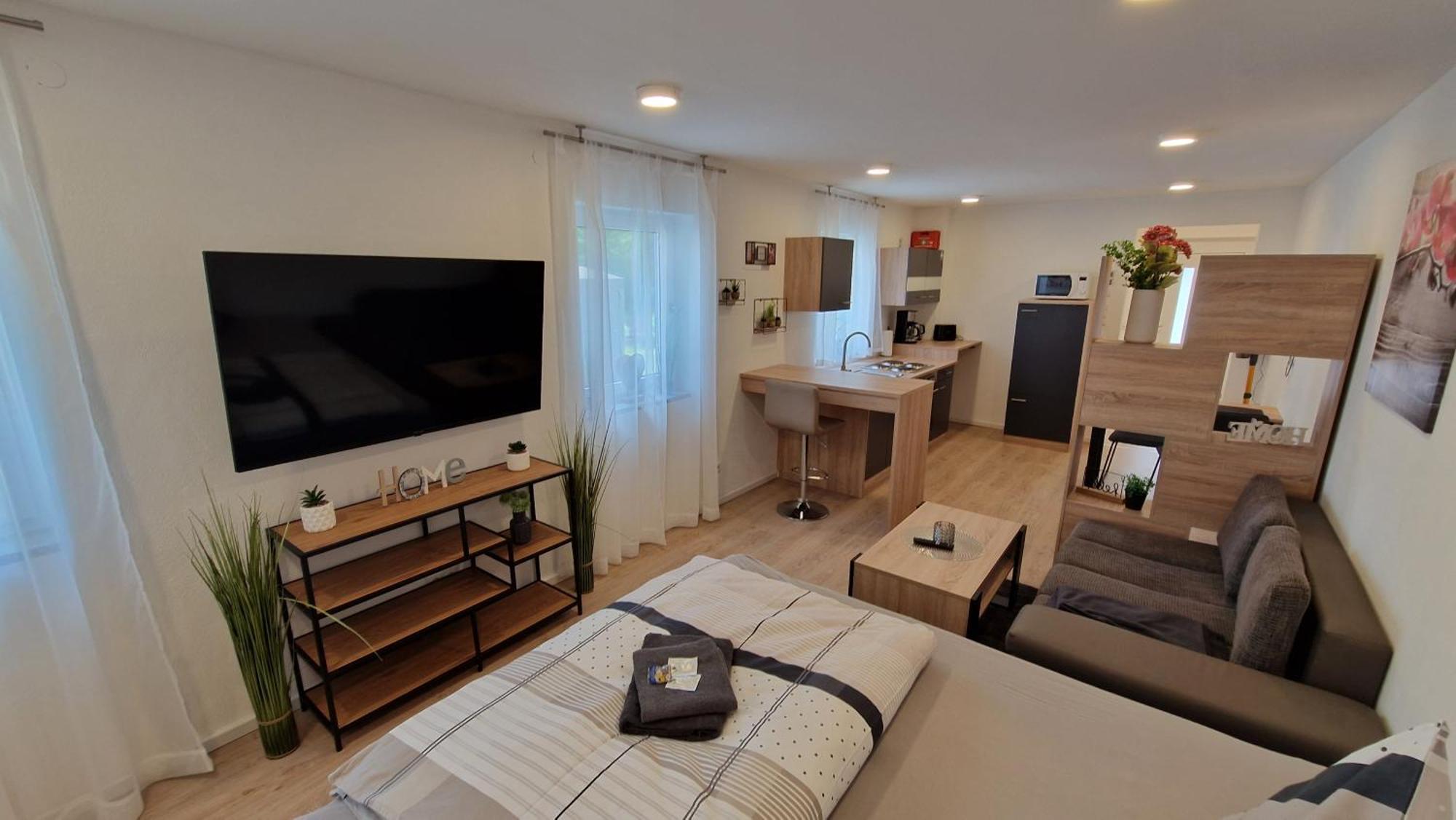 Appartment-Ferienwohnung Mit Kueche, Bad, Kostenlos Wlan, Modern Eingerichtet Roding Quarto foto